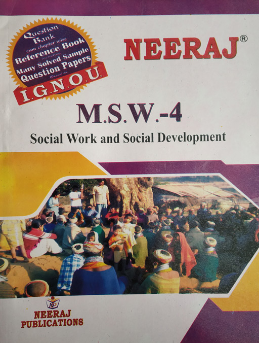 Neeraj MSW - 04 Social Work And Social Development
